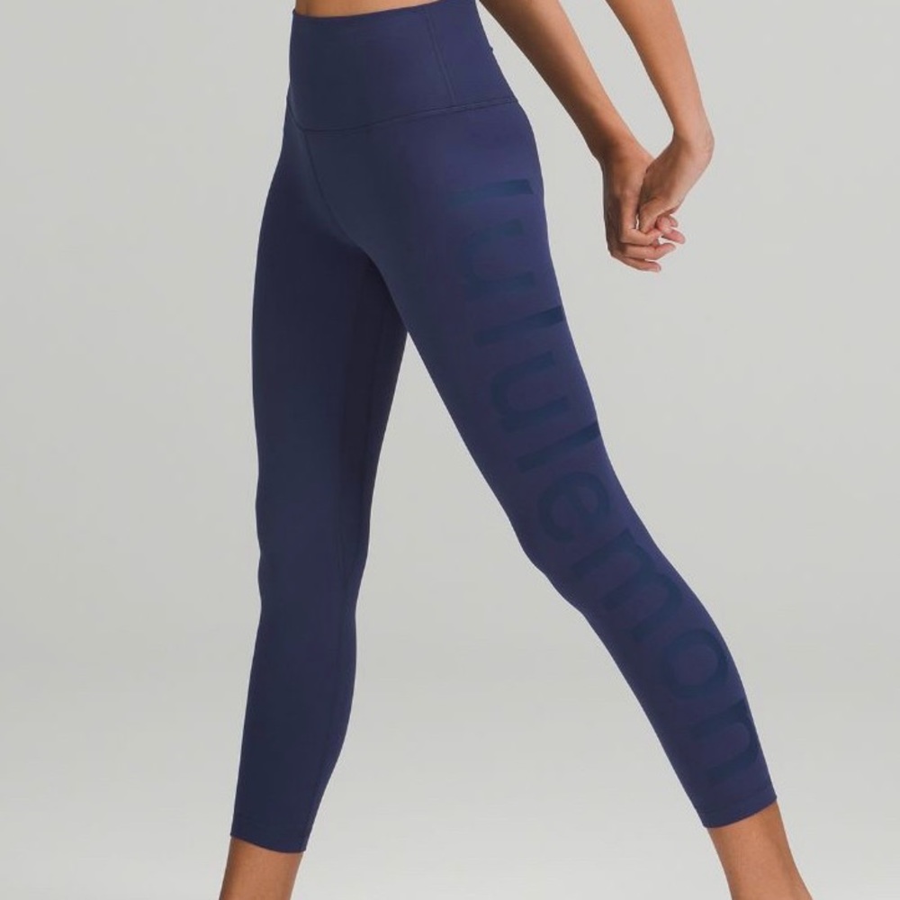 lululemon nwt night sea size 2 25” leggings